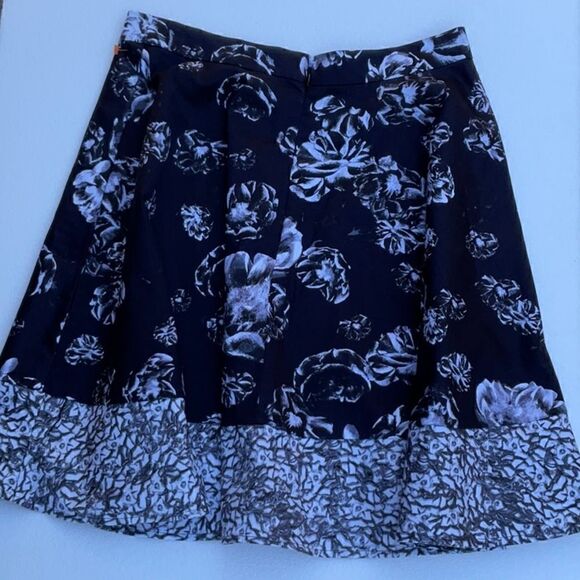 Take 50% OFF- Prabal Gurung For Target Ruffled A-Line Skirt Floral, Size-4 - Picture 4 of 8